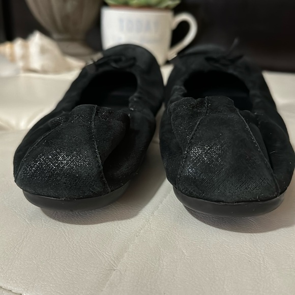 Donald J Pliner Ballet Flats-Sz 9.5M “Dance” Model-Elastic Slip On Style-Black - Picture 8 of 17